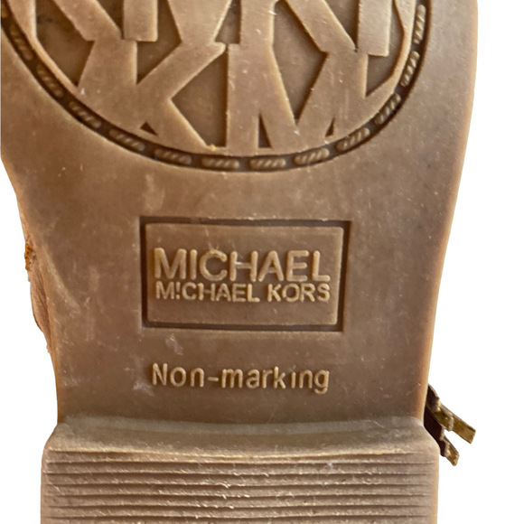 Girls Michael Kors Ankle Boot US Size 6 "Lemoore-T" color Congac - Picture 5 of 9